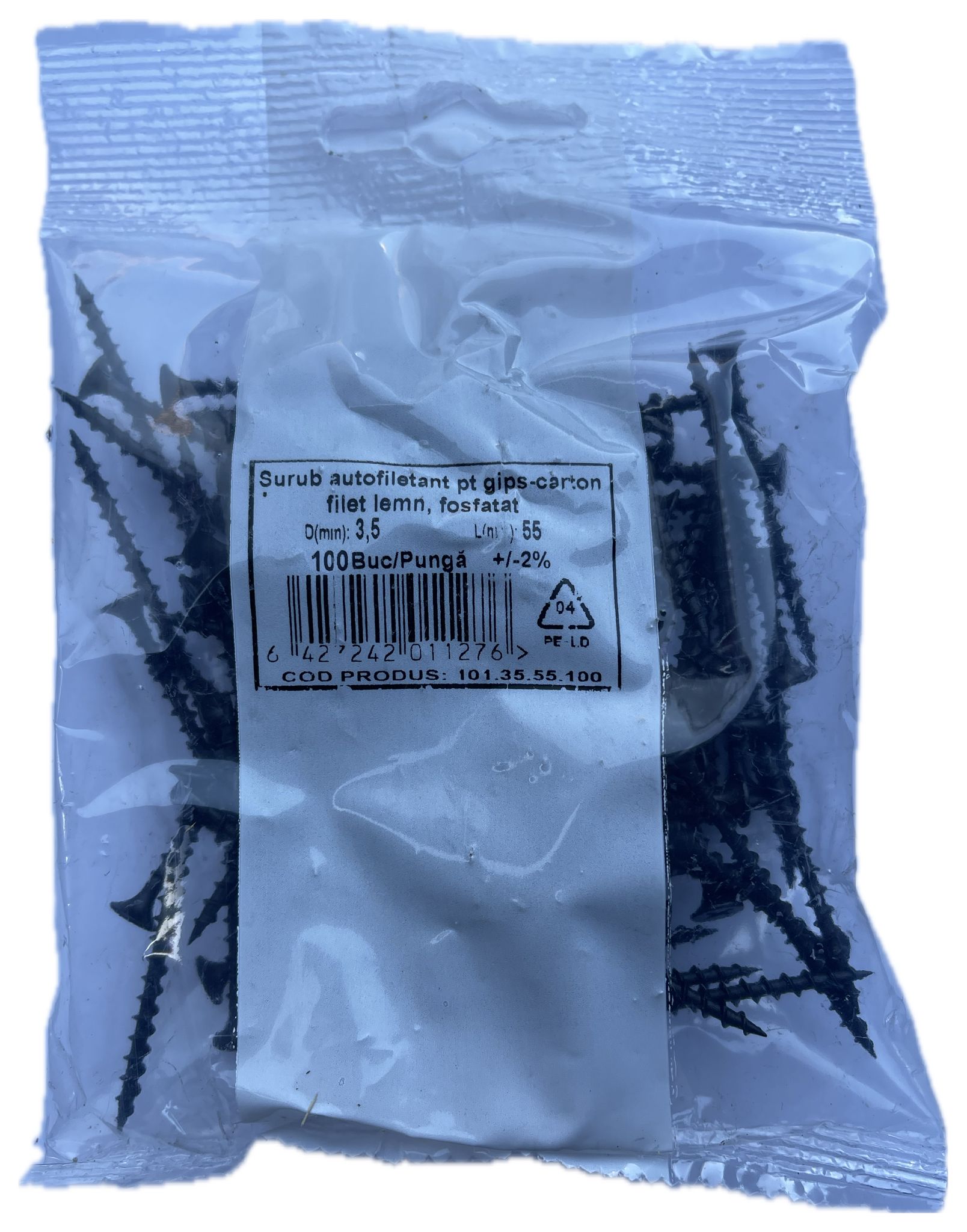 Negrese lemn – surub gips carton cu filet rapid 3.5×55 – 100buc/set 3 Negrese lemn – surub gips carton cu filet rapid 3.5×55 – 100buc/set - imagine 3