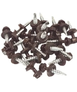Surub Autoforant Cap Hexagonal 4.8x25mm Maro RAL 8017 – 250 buc/cutie 5 Surub Autoforant Cap Hexagonal 4.8x25mm Maro RAL 8017 e.jpg