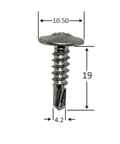 SET 100 buc Surub Autoforant Cap Plat 4.2x19mm Zincat 4 Surub Autoforant Cap Plat 4.2x19mm Zincat b.jpg