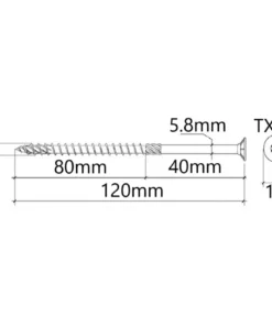 Surub Dulgherie Cap Inecat 8x120mm – 50buc/cutie 5 Surub Dulgherie Cap Inecat 8x120 cc.jpg
