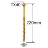 Surub Dulgherie Cap Inecat 8x220mm – 50buc/cutie 6 Surub Dulgherie Cap Inecat 8x220 aa.jpg
