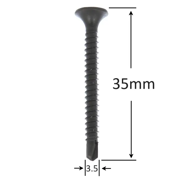 Surub Gips-Carton Autoforant 3.5x35mm – 1000buc/cutie 2 Surub Gips-Carton Autoforant 3.5x35mm – 1000buc/cutie - imagine 2