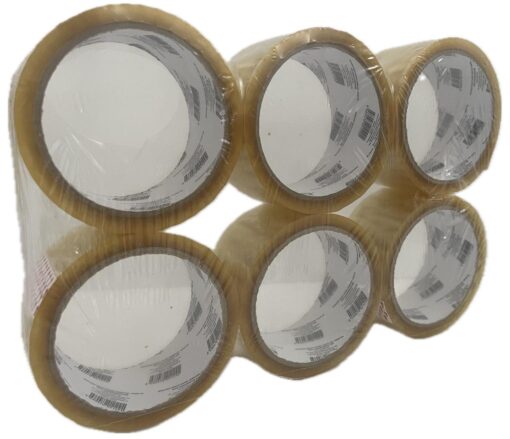 Banda adeziva 45×50 transparenta 6 buc/set