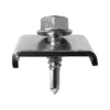 Set 10 buc Clema prindere panou gard 20x30 mm zincat cu surub autoforant 6.3x25 mm 13 Clema Prindere Gard Bordurat pentru Stalpi Rectangulari a.jpg