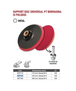 Suport abraziv pentru flex si bormaisna, 125mm 4 IMG 20250824 WA0006
