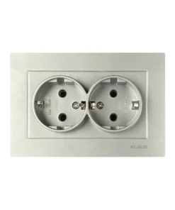 Priza dubla shucko ALU