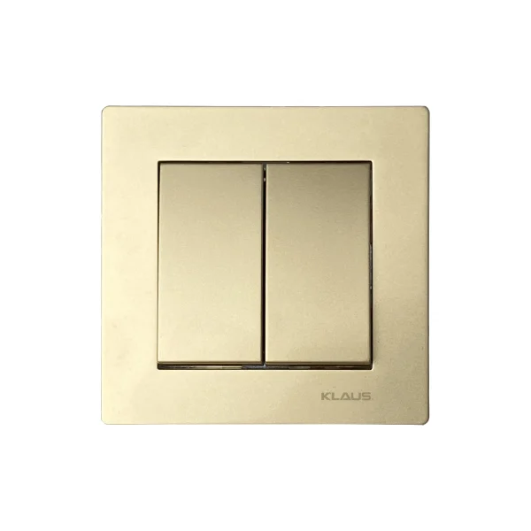 Intrerupator dublu GOLD
