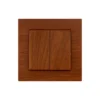 Intrerupator dublu LEMN 7 KE01503