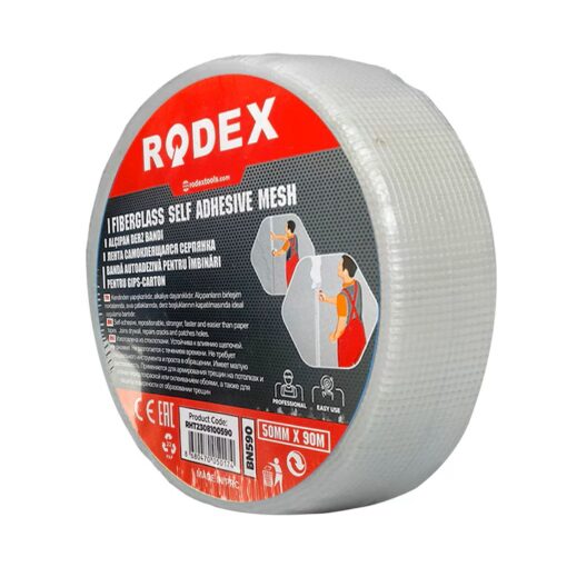 Banda imbinare Rigips, fibra sticla, autoadeziva 50mm x 45ml