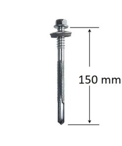 SET 50 BUC Surub Panou Sandwich 6.3/5.5*150mm Zincat