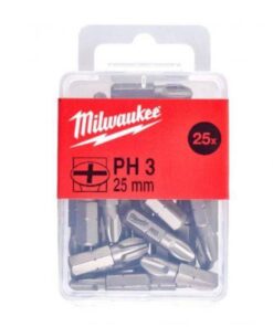 Alternative view of Set de 2 biti Milwaukee, Shockwave Impact Duty, PH3x25mm