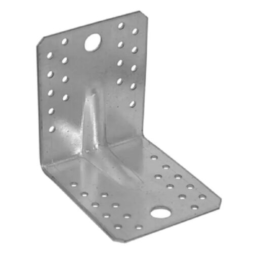Coltar metalic pentru lemn ranforsat 105*105*90*2 mm