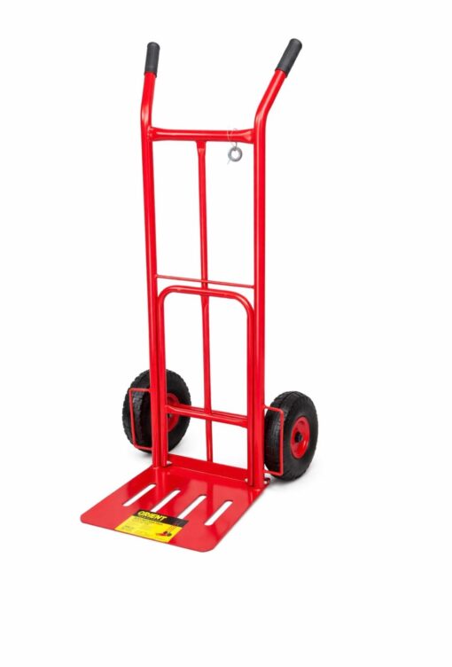 Carucior pliabil transport marfa 250 kg, profesional cu 2 platforme