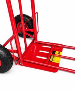 Alternative view of Carucior pliabil transport marfa 250 kg, profesional cu 2 platforme